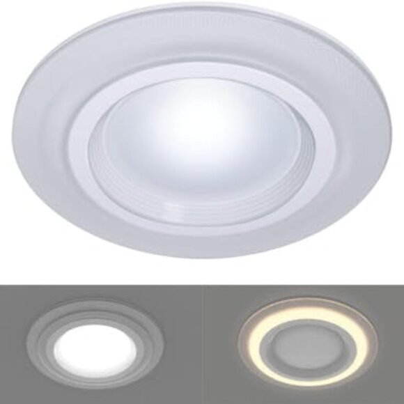 Halo 6 in LED Ultra Thin Downlight Selectable Light Color 1000 LUMENS - Picture 1 of 4